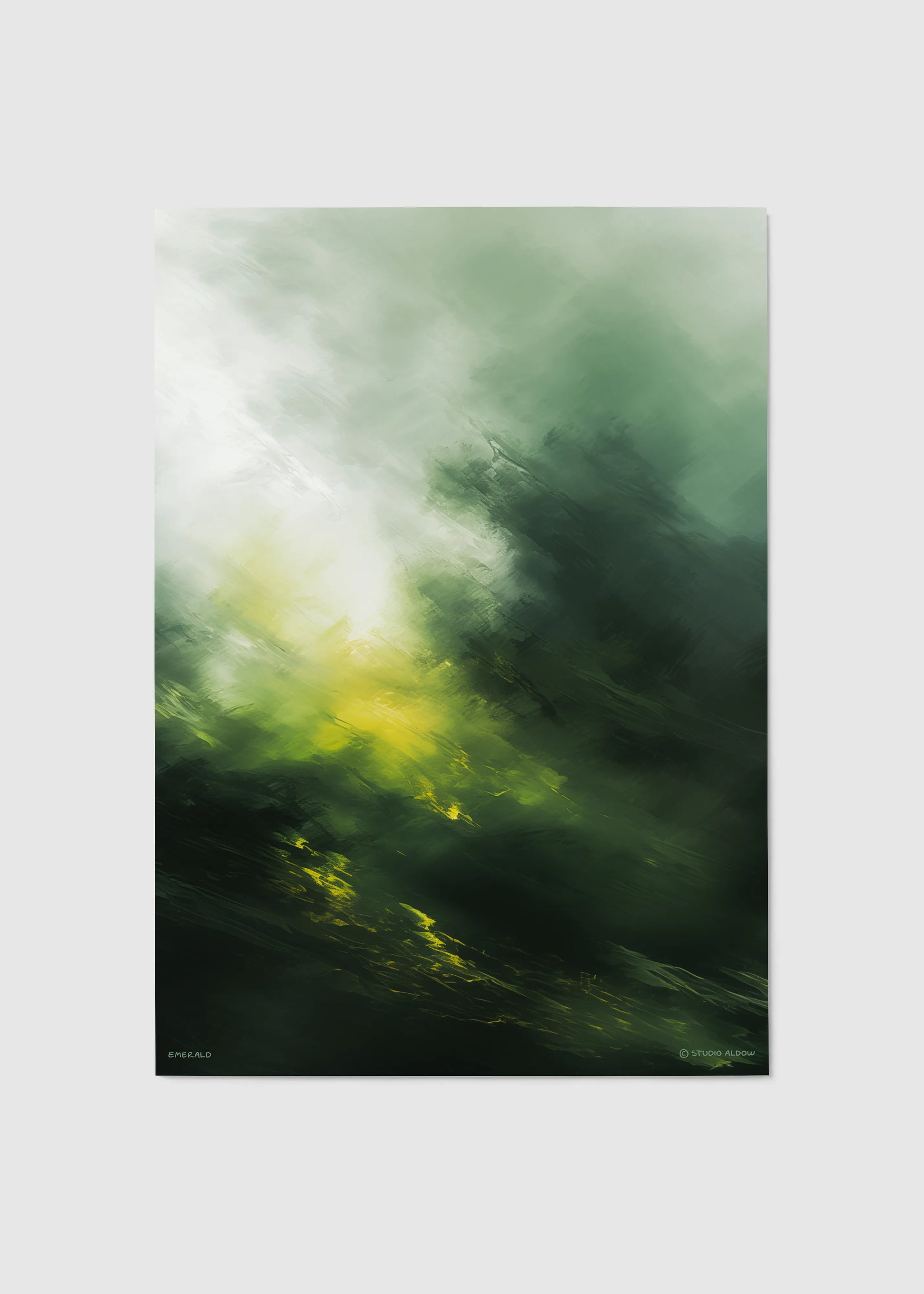 Emerald Poster – Enchanting Woodlands – Studio Aldow
